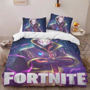 Alternative view of Fortnite Drift FN04 Duvet Cover