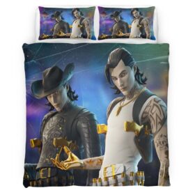 Fortnite Lawless Outlaw Midas Duvet Cover