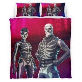 Fortnite Skull Trooper skin 03 Duvet Cover