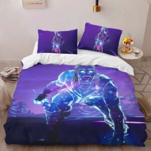 Alternative view of Galaxy Skin Fortnite 03 Duvet Cover