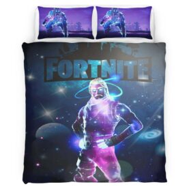 Galaxy Skin Fortnite Duvet Cover