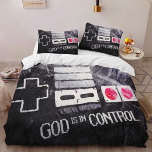 Alternative view of Game Controller PlayStation 05 Duvet Cover