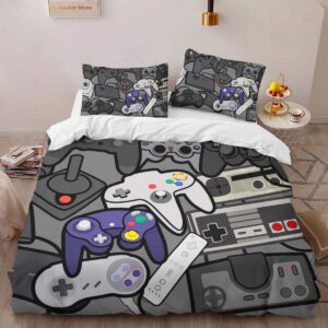 Alternative view of Game Controller Xbox 07 Duvet Cover