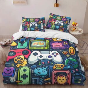 Alternative view of Game Controller Xbox Duvet Cover
