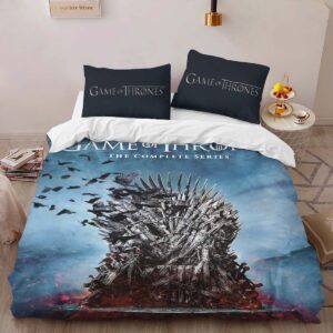 Alternative view of Game Of Thrones Iron Throne 03 Duvet Cover