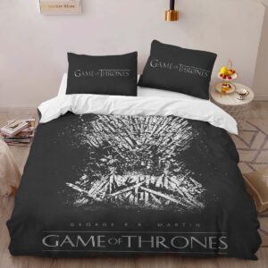Alternative view of Game Of Thrones Iron Throne 04 Duvet Cover
