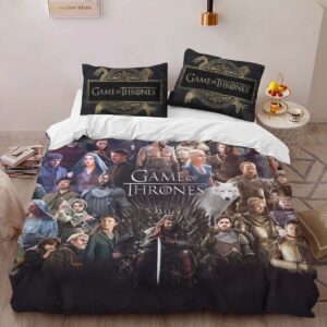 Alternative view of Game of Thrones All Characters 31 Duvet Cover
