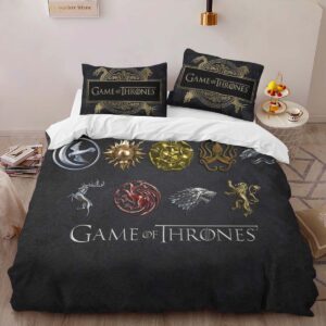 Alternative view of Game of Thrones All Houses Duvet Cover