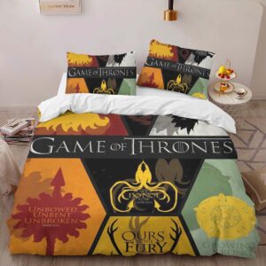 Alternative view of Game of Thrones Houses 2 Duvet Cover