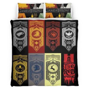 Game of Thrones Houses 3 Duvet Cover