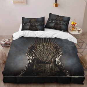 Alternative view of Game of Thrones Iron Throne 21 Duvet Cover
