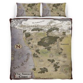 Game of Thrones Map 05 Duvet Cover