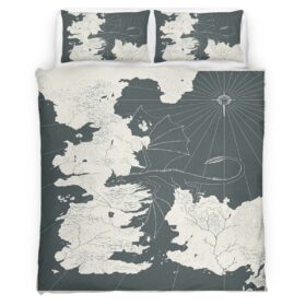 Game of Thrones Map 06 Duvet Cover