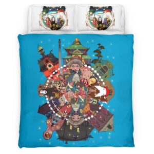 Ghibli Spirited Away 1002 Duvet Cover