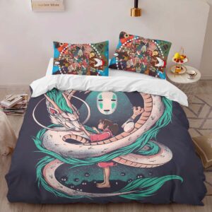 Alternative view of Ghibli Spirited Away 1003 Duvet Cover