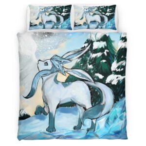 Glaceon Pokemon Duvet Cover