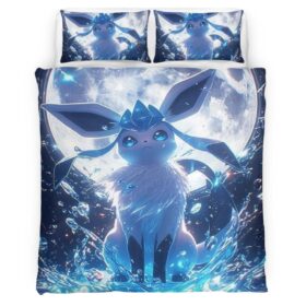 Glaceon Pokemon 4 Duvet Cover