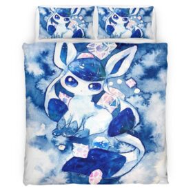 Glaceon Pokemon 5 Duvet Cover