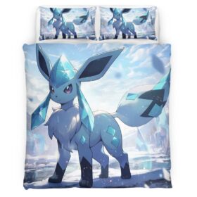 Glaceon Pokemon 8 Duvet Cover