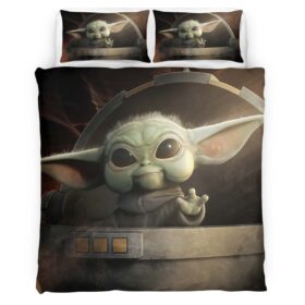 Grogu Star Wars Baby Yoda The Mandalorian Duvet Cover