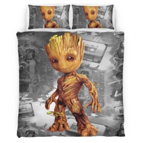 Groot Cute Duvet Cover