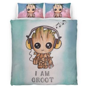 Groot I Am Groot Duvet Cover