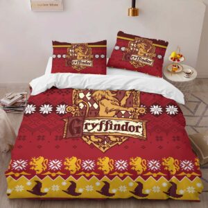 Alternative view of Gryffindor House Harry Potter 05 Duvet Cover