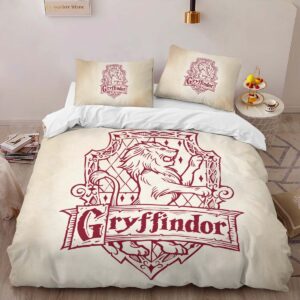 Alternative view of Gryffindor House Harry Potter 09 Duvet Cover