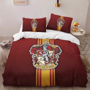 Alternative view of Gryffindor House Harry Potter 10 Duvet Cover