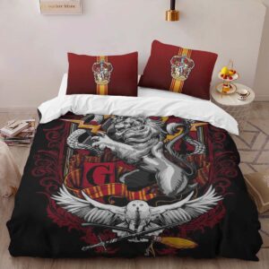 Alternative view of Gryffindor House Harry Potter 11 Duvet Cover