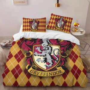 Alternative view of Gryffindor House Harry Potter 12 Duvet Cover