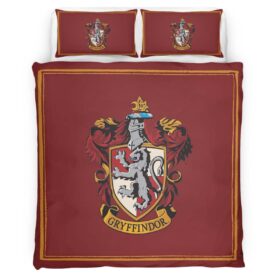 Gryffindor House Harry Potter Logo Duvet Cover