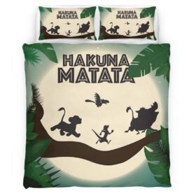 Hakuna Matata The Lion King Characters 1 Duvet Cover