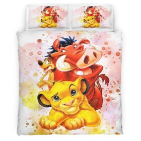 Hakuna Matata The Lion King Characters 5 Duvet Cover