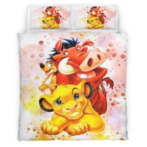 Hakuna Matata The Lion King Characters 5 Duvet Cover
