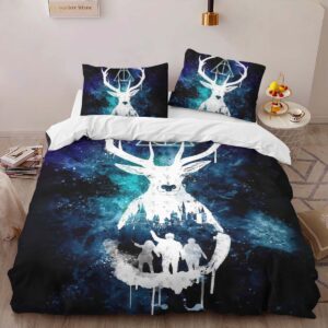 Alternative view of Harry Potter Always Expecto Patronum Duvet Cover