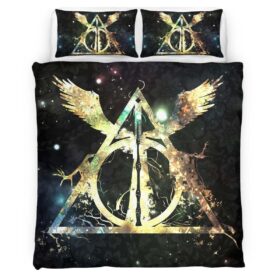 Harry Potter Always Golden Snitch Duvet Cover