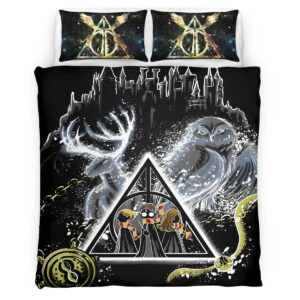 Harry Potter Always Symbol and Owl Duvet Cover