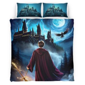 Harry Potter And Hogwarts School Duvet Cover