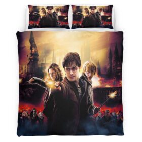 Harry Potter And The Deathly Hallows Duvet Cover