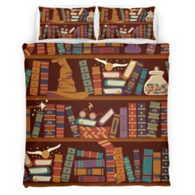 Harry Potter Bookshelves Duvet Cover