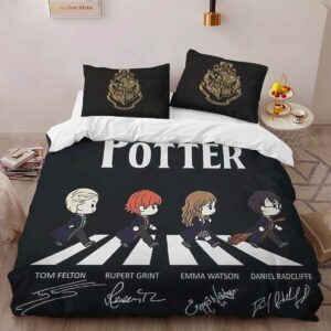 Alternative view of Harry Potter Characters 1 Duvet Cover