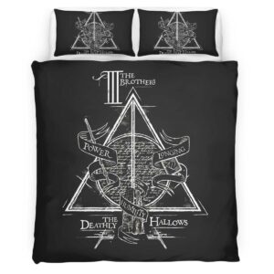 Harry Potter Deathly Hallows the Brothers Duvet Cover