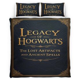 Harry Potter Hogwarts Legacy The Lost Artifacts And Ancients Spells Duvet Cover
