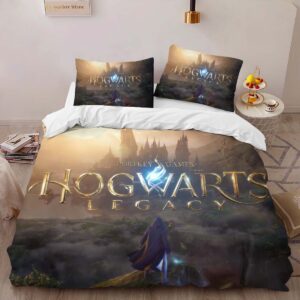 Alternative view of Harry Potter Hogwarts School 2 Duvet Cover