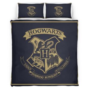 Harry Potter Hogwarts School Logo 02 Duvet Cover