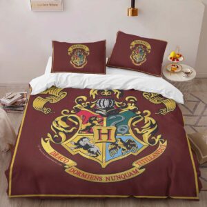 Alternative view of Harry Potter Hogwarts School Logo Special Style Duvet Cover
