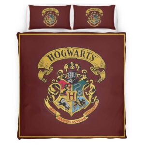 Harry Potter Hogwarts School Logo Special Style Duvet Cover