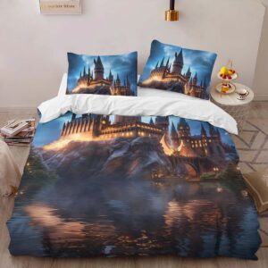 Alternative view of Harry Potter Hogwarts School Night 03 Duvet Cover