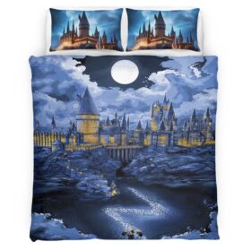 Harry Potter Hogwarts School Night Duvet Cover
